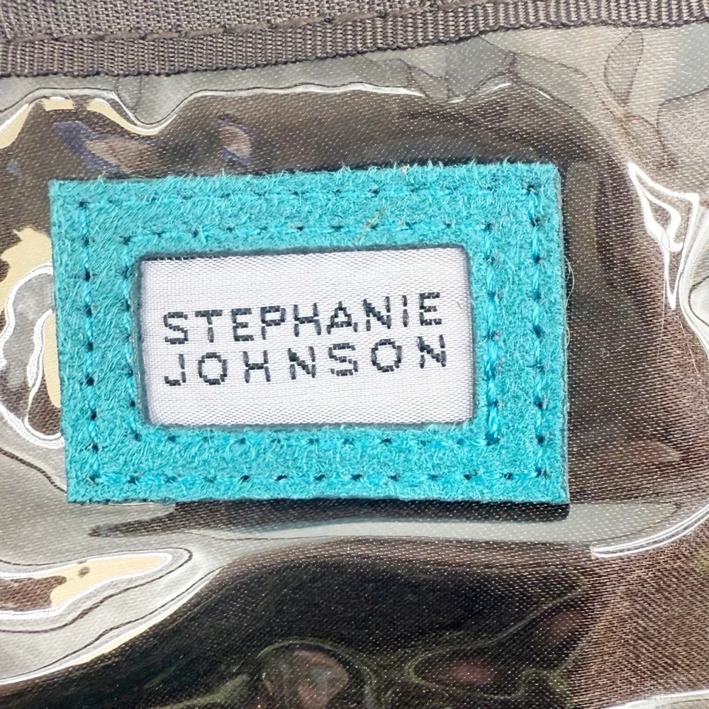 Stephanie Johnson Faux Fur Cosmetic Bag With Detachable Bags